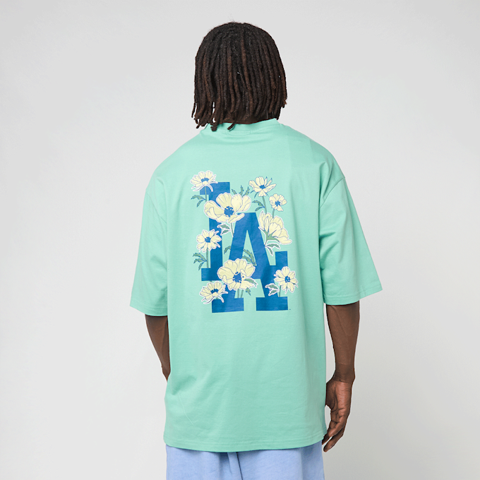 New Era MLB Floral Oversized Tee turqoise 99349 1