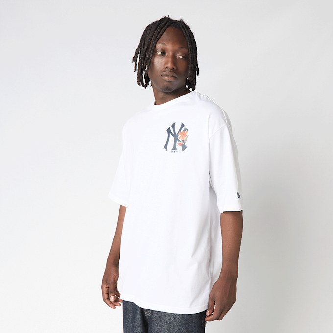 New Era MLB Floral Oversized Tee weiß 99350 2