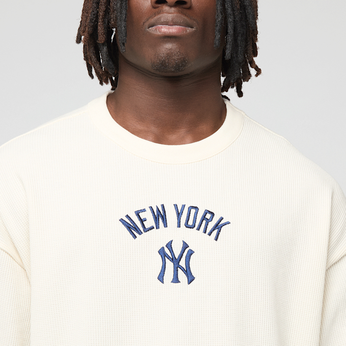New Era MLB Waffle Box Tee beige 99356 3