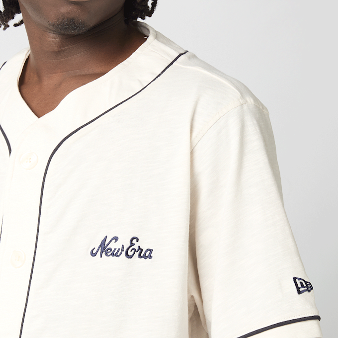 New Era Slub Baseball Jersey bege 99357 3