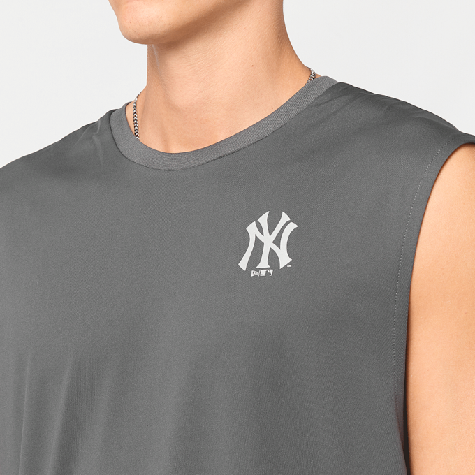 New Era MLB Core Plus Sleeveless Tee grigio 99373 3