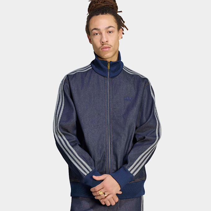 adidas Originals Firebird Adicolor Raw Denim Track Top azul 99411 1