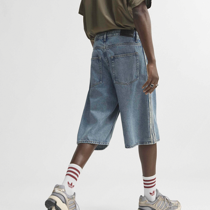 adidas Originals Firebird Adicolor Denim-Jorts blauw 99410 2