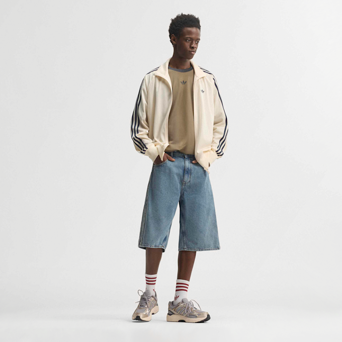 adidas Originals Firebird Adicolor Denim-Jorts azul 99410 5