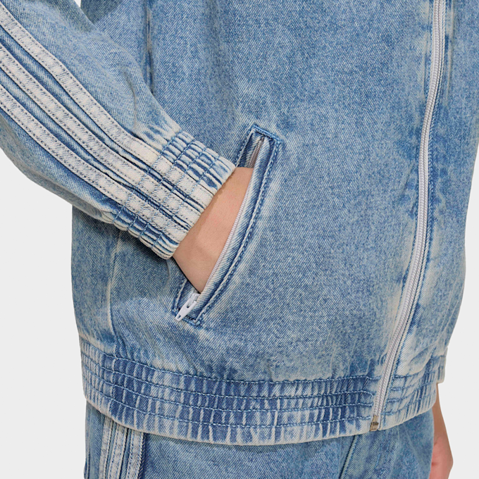 adidas Originals Firebird Loose Denim Track Top bleu 99396 4