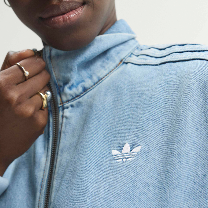 adidas Originals Firebird Denim Track Top azul 99395 3