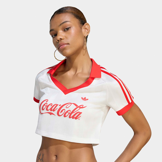 adidas Originals Adidas Coca-Cola Cropped Jersey weiß 99392 3