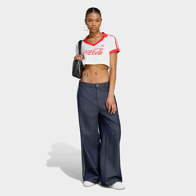 adidas Originals Adidas Coca-Cola Cropped Jersey weiß 99392 5