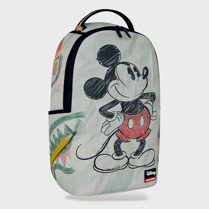 SPRAYGROUND Disney Old School Mickey blanc 99413 2