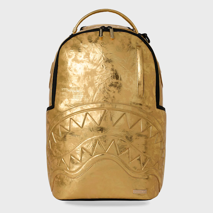 SPRAYGROUND Gold Weathered Backpack dorado 99421 1