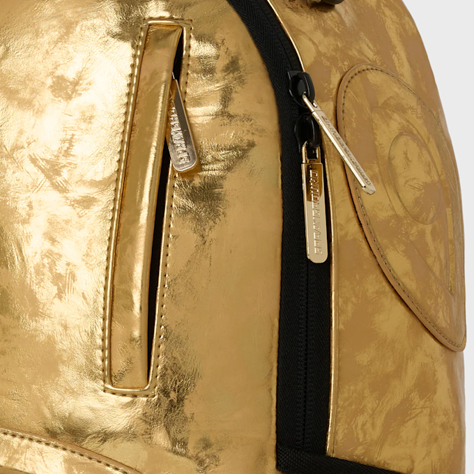 SPRAYGROUND Gold Weathered Backpack dorado 99421 6