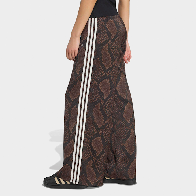 adidas Originals Satin Wide-Leg Pants castanho 99449 2