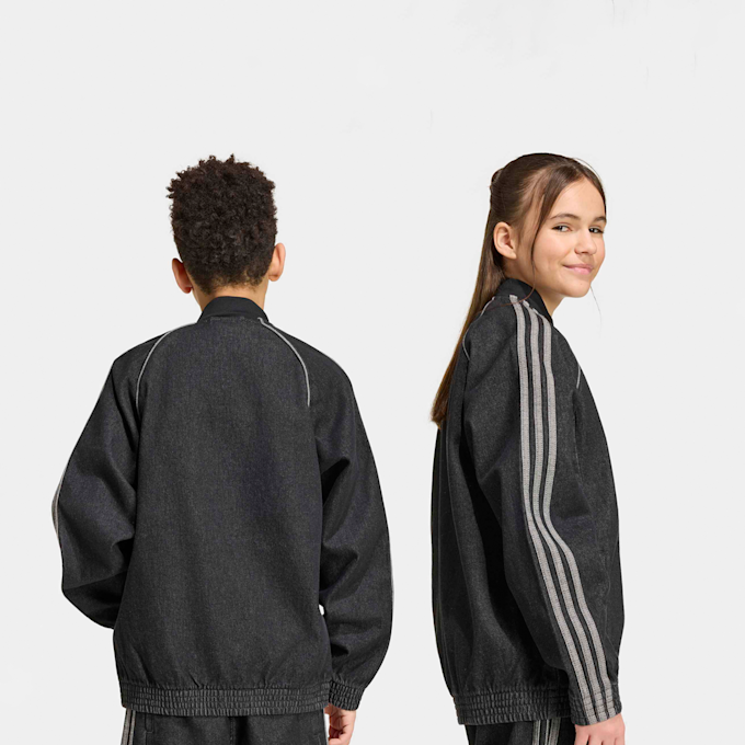 adidas Originals Superstar Loose Denim Track Top noir 99605 2
