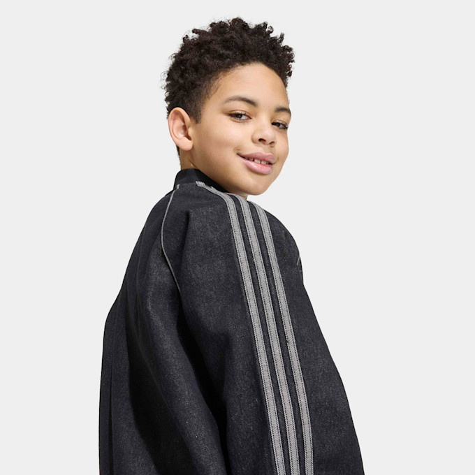 adidas Originals Superstar Loose Denim Track Top noir 99605 3
