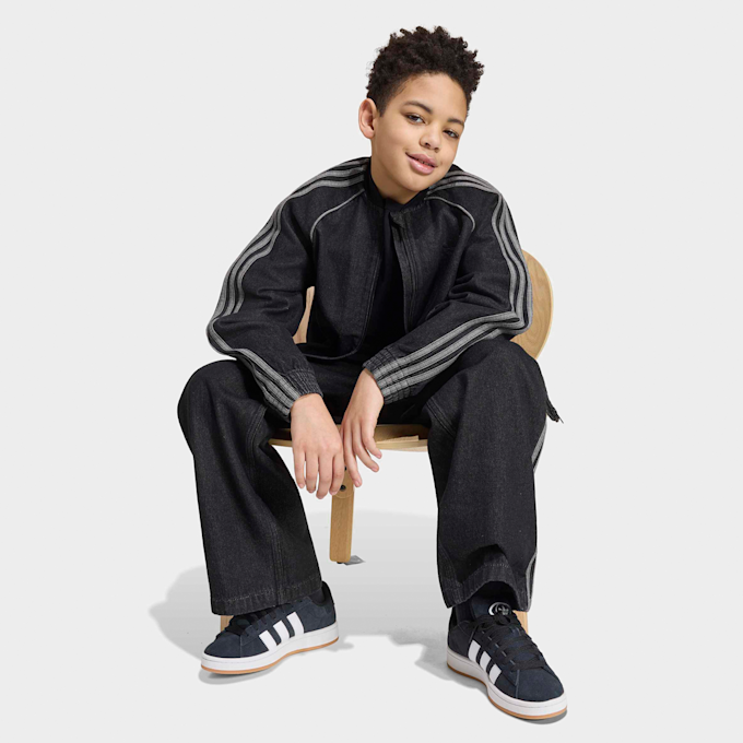 adidas Originals Superstar Loose Denim Track Top noir 99605 4