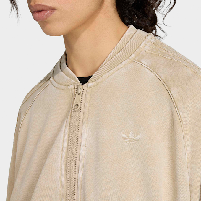 adidas Originals Superstar Double Layered Cropped Track Top bež 99619 4