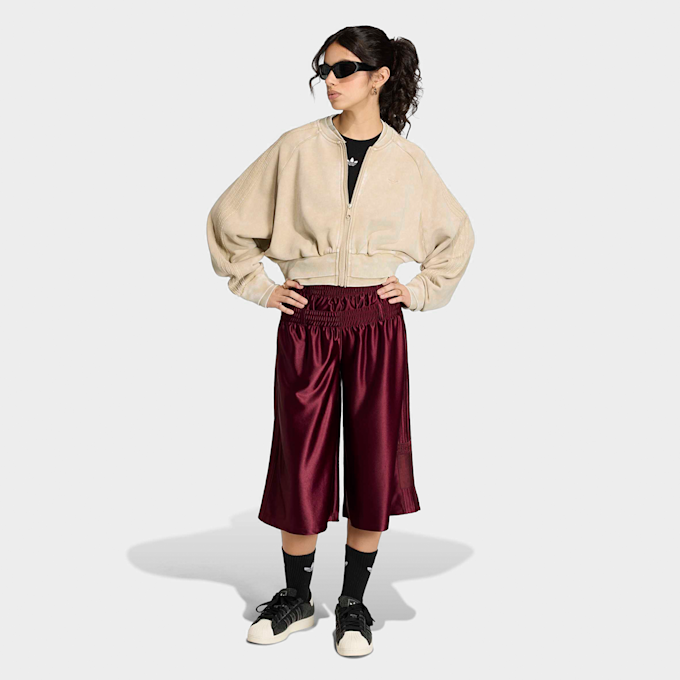 adidas Originals Superstar Double Layered Cropped Track Top bež 99619 5