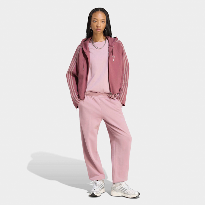 adidas Originals Cropped Hoodie różowy 99642 6
