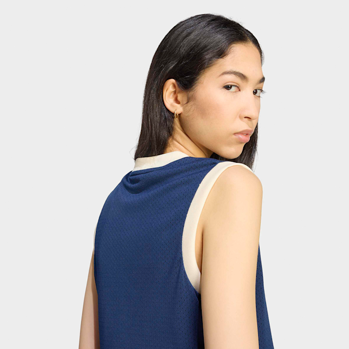 adidas Originals Linear Mesh Tank blu 99663 4