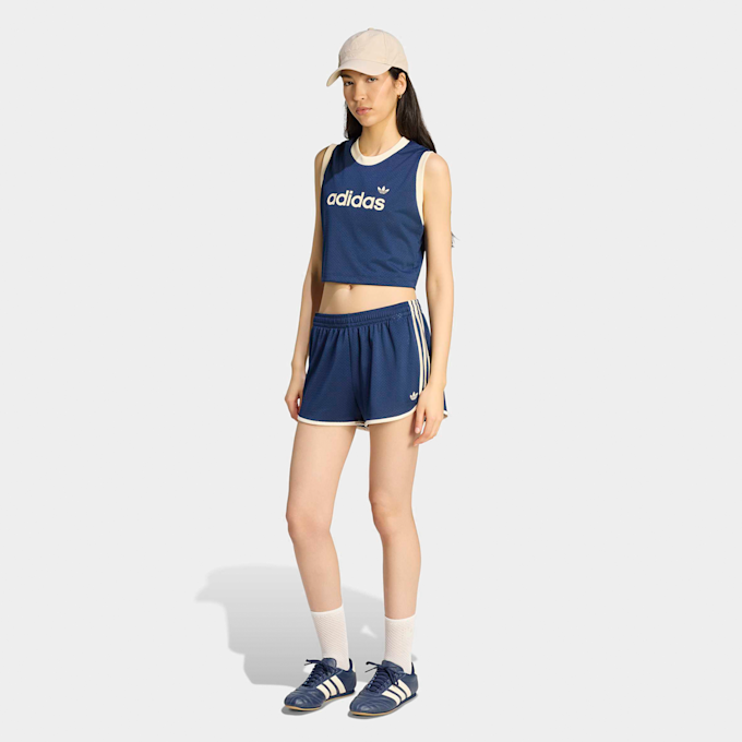 adidas Originals Linear Mesh Tank blu 99663 5