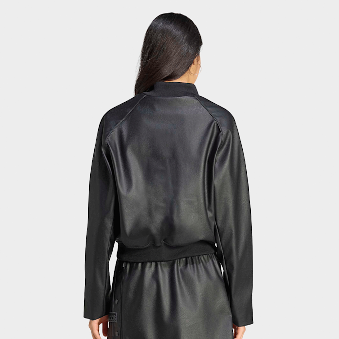 adidas Originals Pleather Superstar Tracktop noir 99712 2