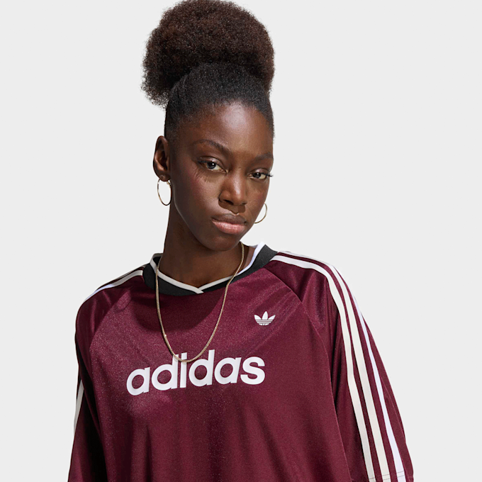 adidas Originals Lace Long-Sleeve Jersey vermelho 99847 3