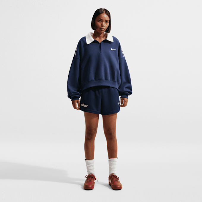 Nike   Sportswear Trend Football Fleece Shorts bleu 100170 5
