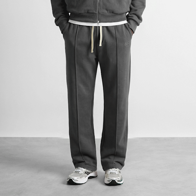 Burocs Wide Leg Seam Sweatpants grijs 100206 1