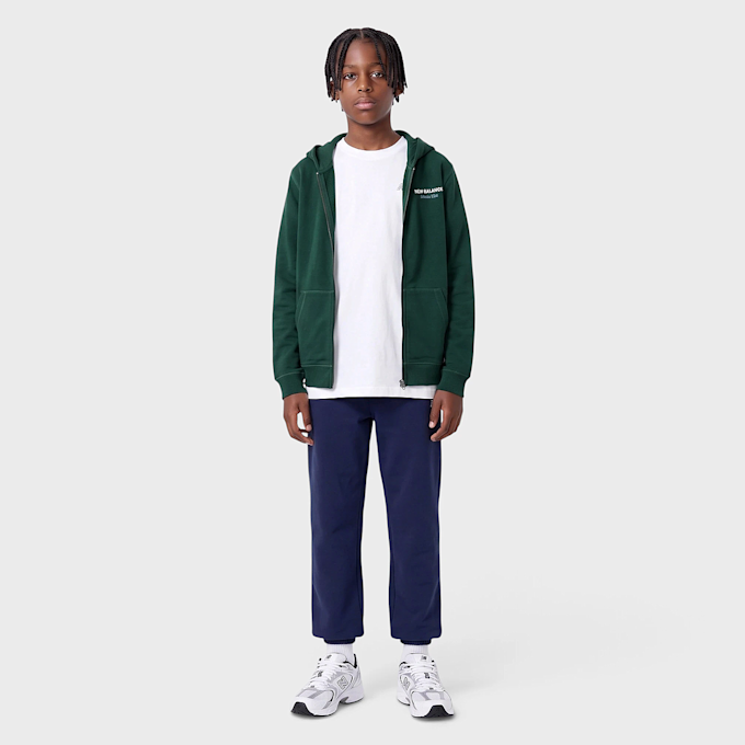 New Balance BB Small Logo Jogger Blau 100222 4