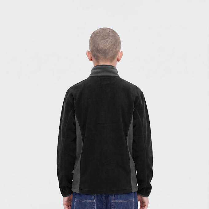 New Balance Borg Full Zip Through Funnel Jacket zwart 100225 2