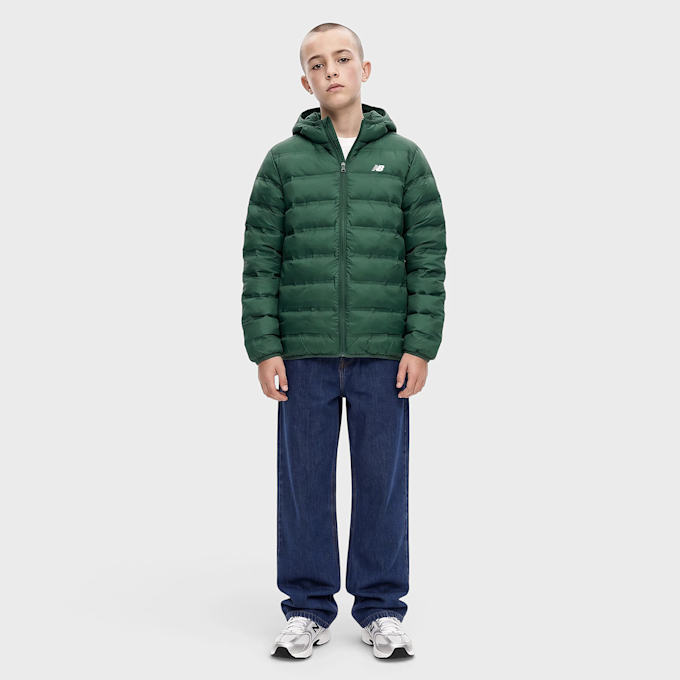 New Balance Bond Quilted Jacket zelena 100229 5