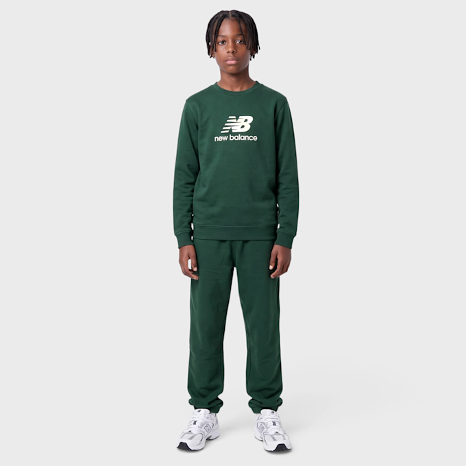 New Balance FT Stacked Logo Crew & Jog Set zelena 100228 1