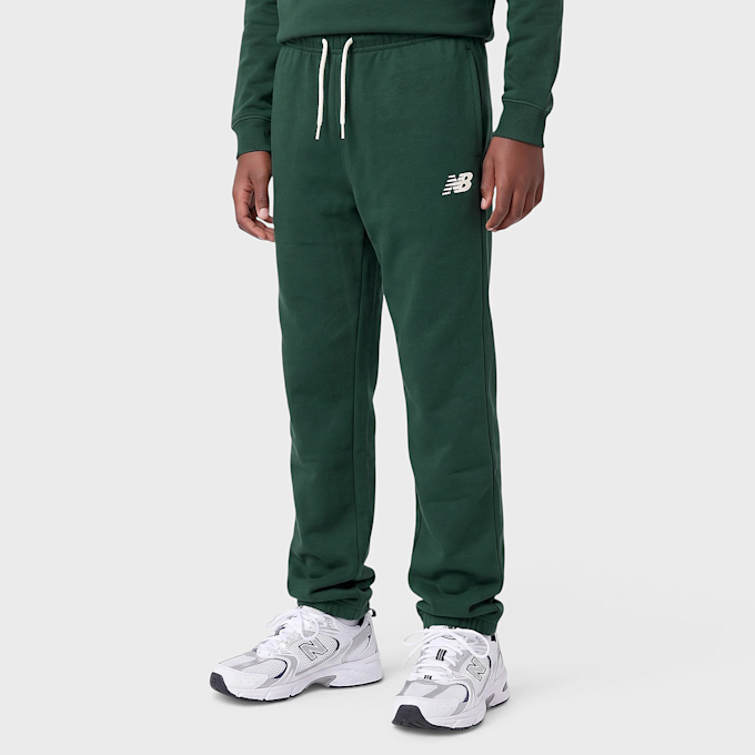 New Balance FT Stacked Logo Crew & Jog Set zielony 100228 4