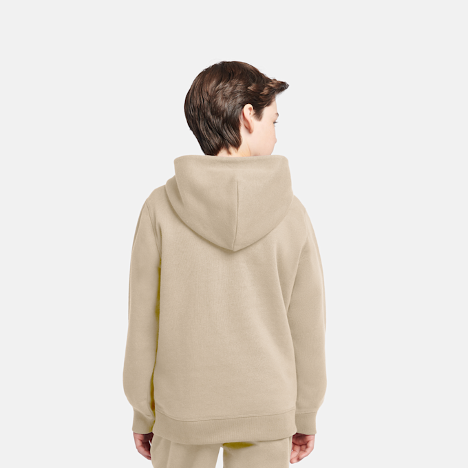 New Balance Brush Back Small Logo Hoodie beż 100231 2