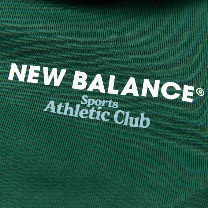 New Balance Sports Club Graphic Zip Hoodie zelena 100230 3
