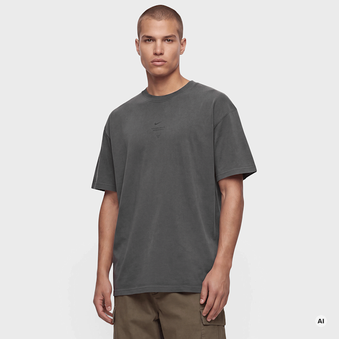 Nike Chicago Bulls Shortsleeve Pregame Tee gris 100282 2