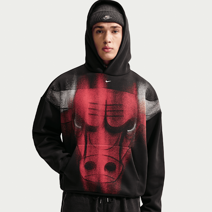 Nike Chicago Bulls MNK Therma-FIT SI BB Fleece Icon Hoodie crna 100287 3