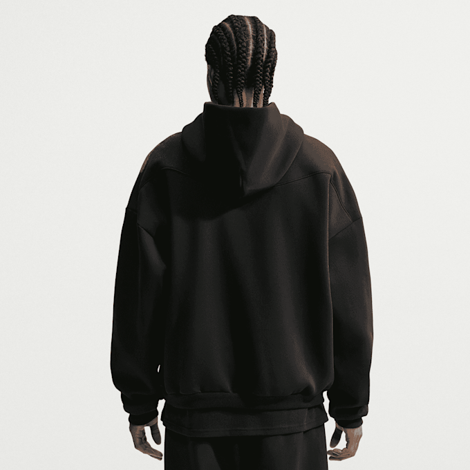 Nike LA Lakers MNK Therma-FIT SI BB Fleece Icon Hoodie preto 100288 2