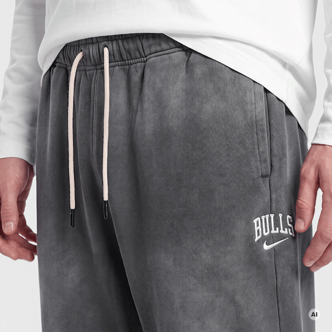 Nike   CHI MNK TF SI Fleece Open Hem Washed Pant szary 100292 3