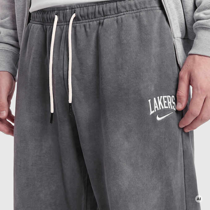 Nike   LA Lakers MNK TF SI Fleece Open Hem Washed Pant gris 100290 3