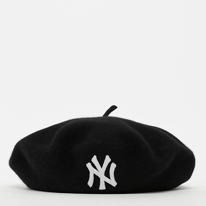 New Era WMNS Wool Beret MLB New York Yankees Nero 100376 1