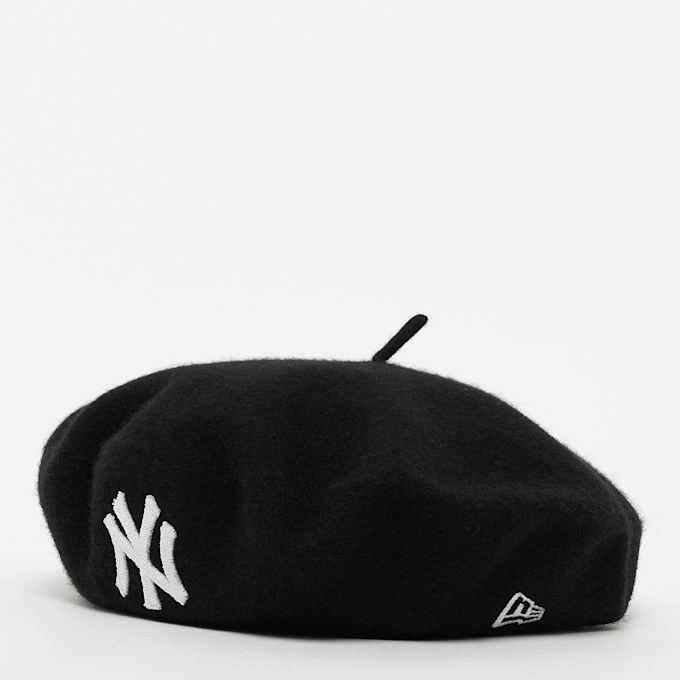 New Era WMNS Wool Beret MLB New York Yankees crna 100376 2