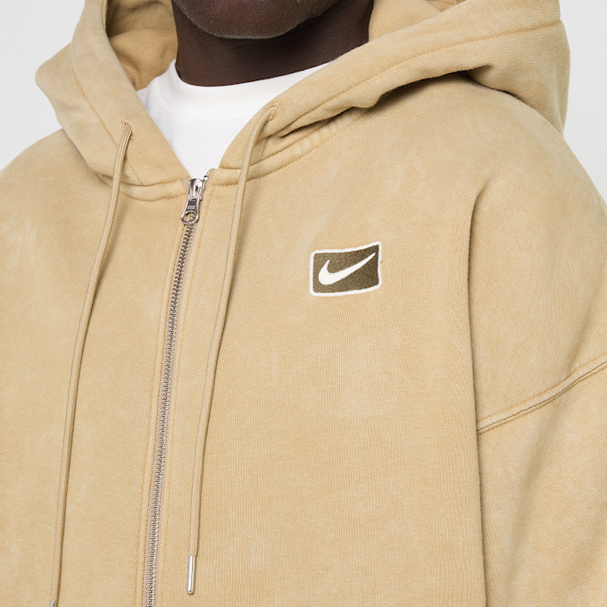 Nike   Sportswear Graphics Fullzip Hoodie beż 101005 3