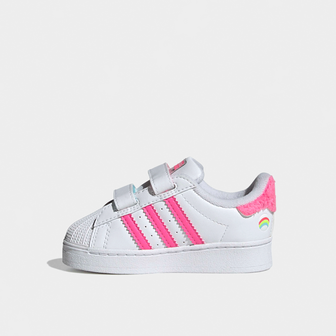 adidas Originals Superstar LED Lights Crianças Pequena branco 100470 2