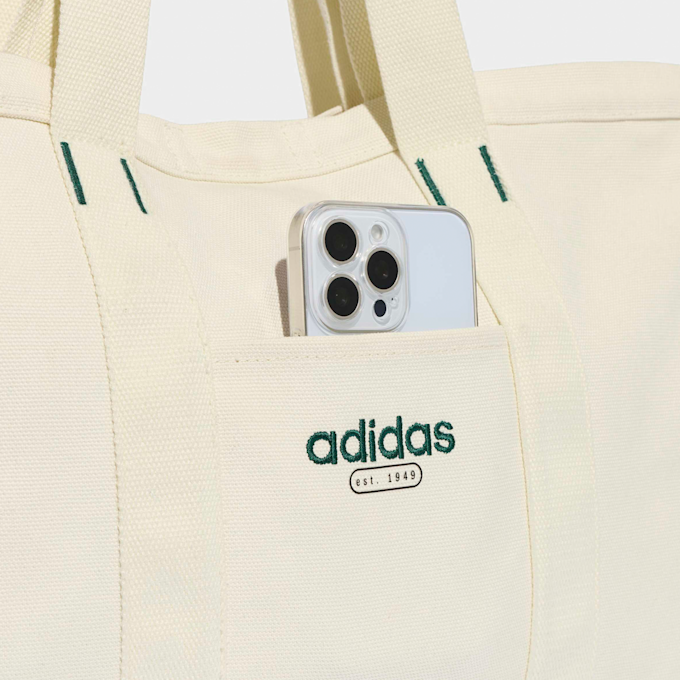 adidas Originals Canvas Tote Bag bež 100555 5