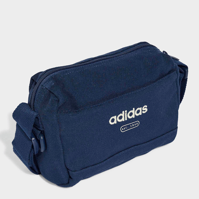 adidas Originals Canvas Crossbody Bag niebieski 100556 3