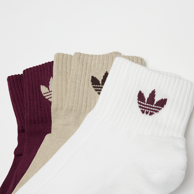 adidas Originals 3 PACK - Quarter Socks multicolorido 100537 2