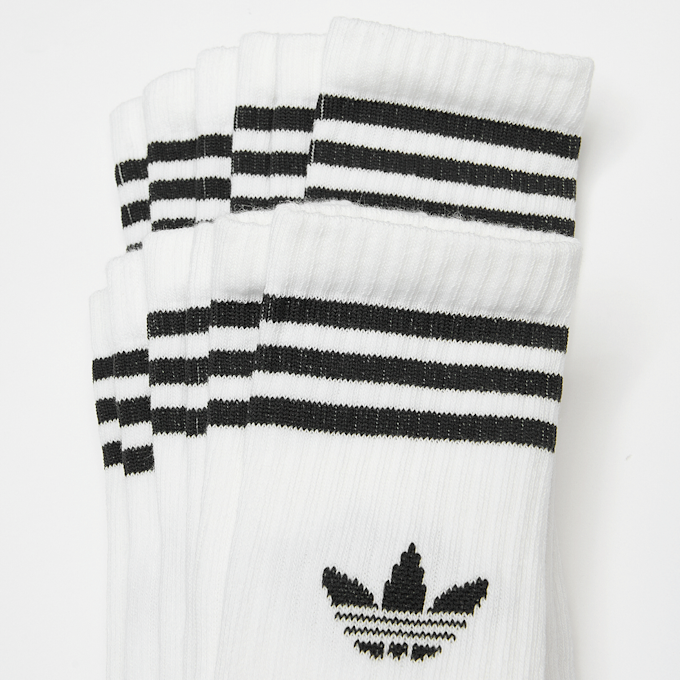 adidas Originals 6 PACK - 3 Stripes Crew weiß 100545 2