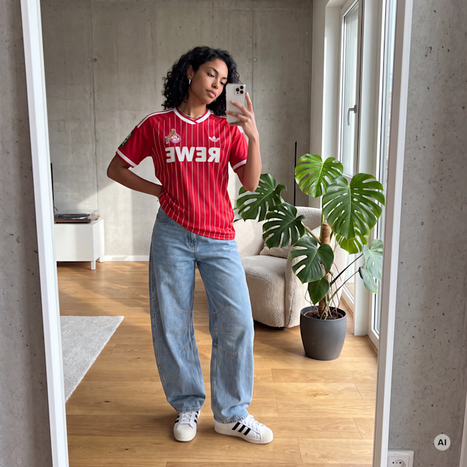 adidas Originals 1. FC Köln 26/27 Away Jersey rosso 100621 4