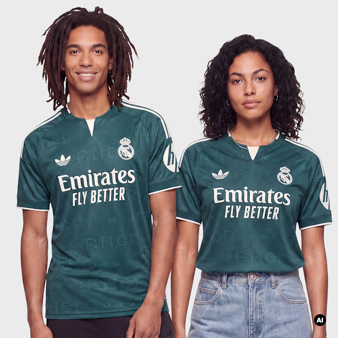 adidas Originals Real Madrid 26/27 Away Jersey groen 100593 1